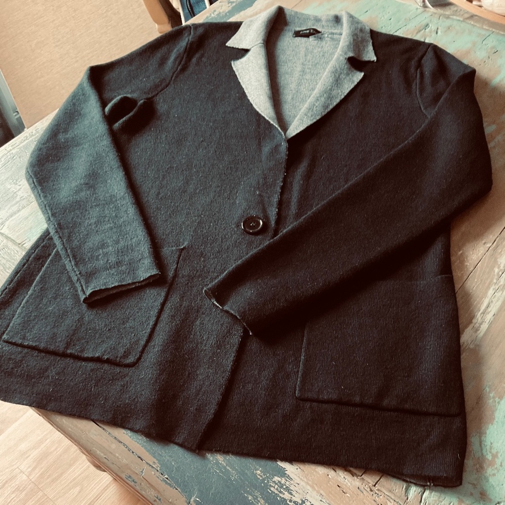Sweater blazer